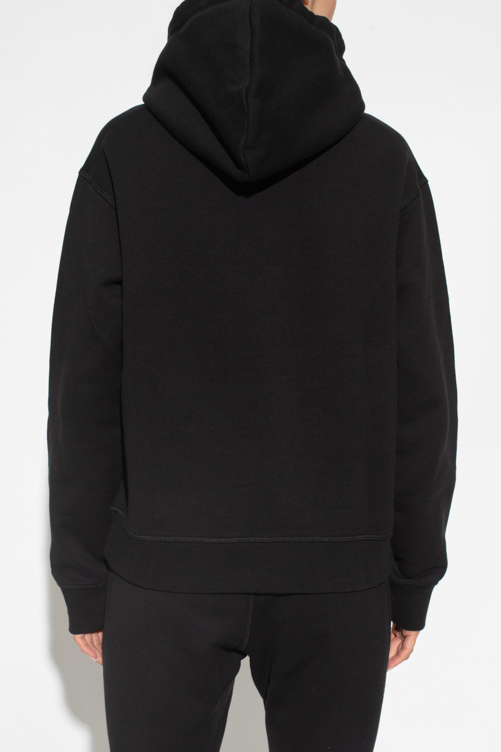 Logo hoodie Dsquared2 - embroidered stripe-trim hoodie
